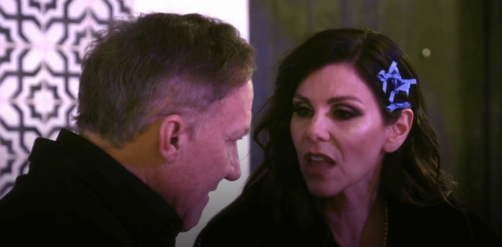 Heather and Terry Dubrow talking RHOC